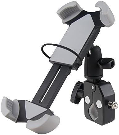 Umirro Bike Bicycle Mount Holder Cradle for iPhone 6 5 5S 5C 4 4S iPod Touch Galaxy S6 S5 S4 Note 4 Note 3 LG G4 HTC One Nokia Lumia Google Nexus Sony Xperia GPS - Aluminum Alloy