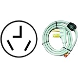 PETRA 90-1020QC 3-Wire Quick-Connect Dryer Cord, Closed End