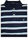Men's Nautica Polo Shirt Short Sleeved Navy, Blue & White Striped Many Sizes Available