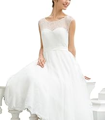 Tea Length Tulle Prom Dress 