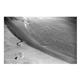 BEACH WALK Abstract Photographic Poster Print by Justin Keller, 20x16