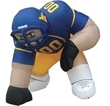 Huge 5' NCAA West Virginia Football Lineman Inflatable Outdoor Yard Decoration