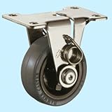 セルフブレーキ付キャスター（プレート式・固定車） 420ER-RN50セルフ