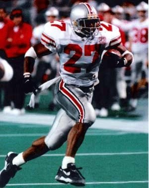 Eddie George Unautographed Ohio State Buckeyes 8x10 Photo