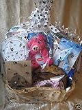 New Puppy Dog Gift Basket