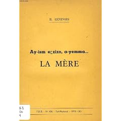 Ay-ism ezizn, a-yemma... la mere