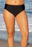 Beach Belle® Black Brief - Women's Swimwear Plus Size Swimsuits