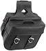 River Road Synthetic Leather Classic Compact Slant Style Removeable Saddlebags for Cruiser Bikes - Classic