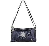 Kathy Van Zeeland Angel Dust II East West Zip Top Organizer Handbag