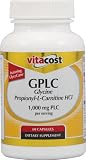 Vitacost GPLC Glycine Propionyl L-Carnitine HCl-GlycoCarn 1000 mg PLC per serving -- 60 Capsules