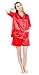 Up2date Fashion Women’s Satin Pajama Set, Short PJ