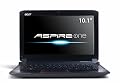 Acer AO532h-2309 10.1-Inch Garnet Red Netbook - Up to 10 Hours of Battery Life