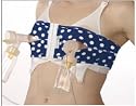 Premium Hi-Fashion Hands free Pumping Bustier Bra for Nursing Moms - 6 Colors S/M/L/XL