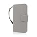 Empire MPERO FLEX FLIP Wallet Case for Samsung Galaxy S4/GS4 I905 L720 I337 - Retail Packaging - Gray