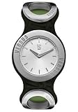 Versus Women's Silver Dial Black Shiny Leather A06SBQ902/A497