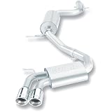 Borla 140253 Cat-Back Exhaust System - A3 06-07 2.0L TURBO 4 CYL AT M by Borla
