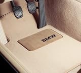 BMW 1 Series Coupe Genuine Factory OEM 82110439370 Taupe Carpet Floor Mats 2008 - 2012 (complete set of 4 mats)