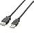 ELECOM USB2.0�����P�[�u�� A-A���X�^�C�v �m�[�}�� 5m �u���b�N U2C-E50BK