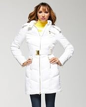 Logo Double Zip Hoodie Puffer Jacket
