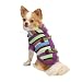 SMALL - Stripe Toggle Hoodie Dog Sweater