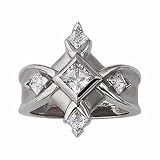 1.00ct tw diamond modern vintage right hand ring (14K Gold)