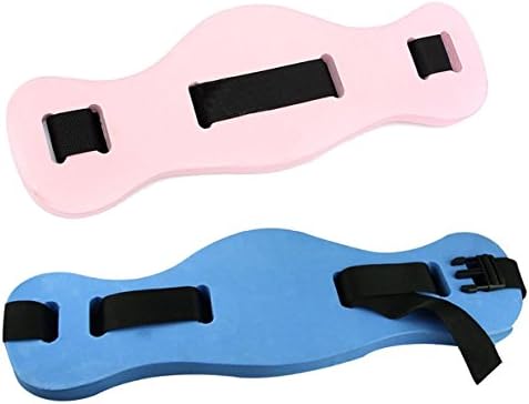 Easy-south-life Aqua Joqqing Belt Foam Floating Belt Swim Waist Belt for Aquatic Aerobic Low Impact Exercises(Set of 2) (1 pcs Blue & 1 pcs Pink)