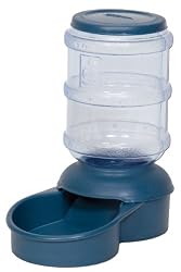 Petmate Le Bistro 5-Pound Feeder with Microban, Peacock Blue