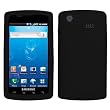 Black Gel Skin Case for Samsung Captivate i897 (Galaxy S) AT&T Protector Case