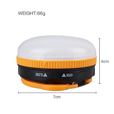 COOFUN 300 Lumen Super Bright USB Rechargeable Camping Light, Portable Water resistant Outdoor Survival Lamp for Hiking Fishing Emergency Outages Tents Camping