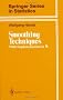 Smoothing Techniques: With Implementation in S (Springer Series in Statistics)