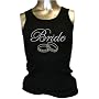 Bride Rings Rhinestone Girly Tank Top