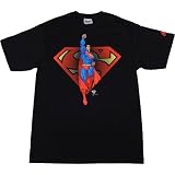 Superman Launch Mens T-Shirt by Michael Turner