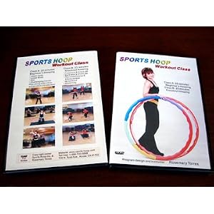 Sports Hoop Hula Hoop Workout DVD - Lead By Rosemary Torres