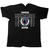 TWISTED SISTER - Barbed Wire - Black T-shirt