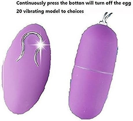 Purple Wireless Egg Vibe with Remote Control for Women