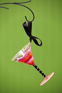 I Don't Repeat Gossip, So Listen Very Carefully! Martini Christmas Ornament