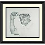 Ben Hogan - Black and White Lithograph by
