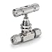 Ham-Let H300U Series Stainless Steel 316 Needle Valve, Inline, T-Handle, Let-Lok Fitting