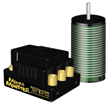 Mamba Monster 1/8 CM2200/ESC Motor Brushless Combo