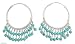 Earrings, 'Bell Dancers' 1.8 W 0.2 L