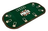 Faltbare Tischauflage Pokertisch Casino Pokerauflage