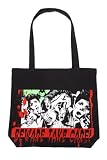 Hell Bunny Beware Canvas Shoulder Bag