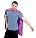 Costume Agent Adult Reversible Superhero Cape Pink and Purple