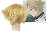 Cosplayland - VK Ichijou Takuma Blonde kurz layered flip out wig