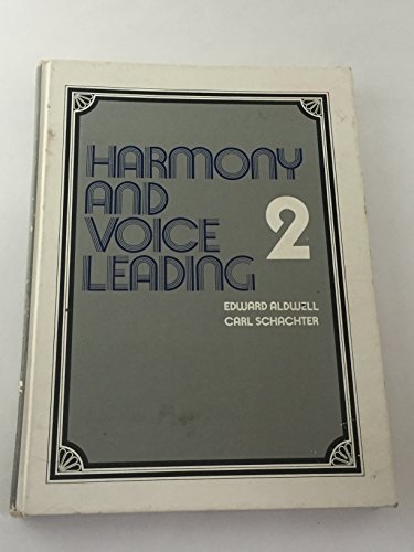 Harmony and Voice Leading: 2