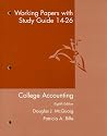 Working Papers With Study Guide: Chapters 1426: Used with ...McQuaig-College Accounting