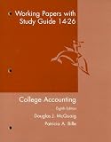 Working Papers With Study Guide: Chapters 14-26: Used with ...McQuaig-College Accounting