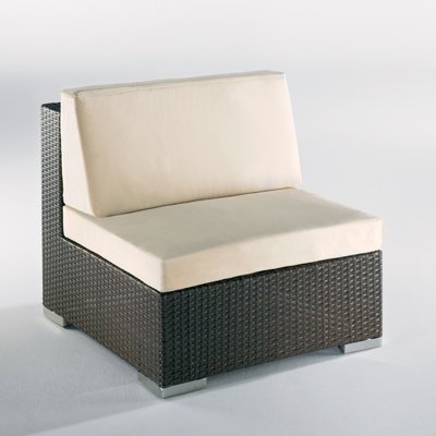 Ambon Cubes Polyrattan-Lounge Modul 4 in braun