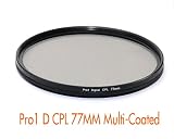Circular Polarizer-RainbowImaging 77mm Pro 1D PRO1-D Slim CPL Circular Polarizer filter (Multi-Coated)