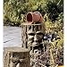 Steve the medieval treestump statue home yard sculpture